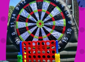 Giant Inflatable Darts and connect 4